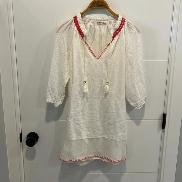 ROXY tunic style top / bathing suit cover size  small - Picture 1 of 8